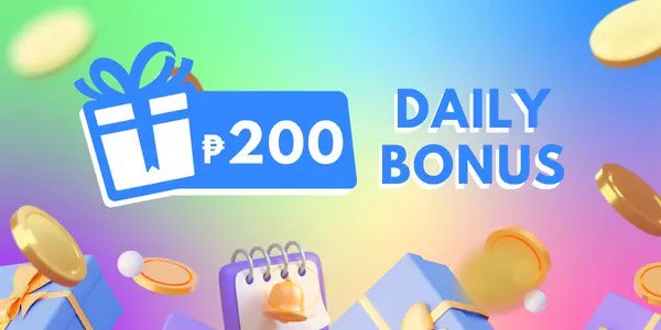 Colorful Scatter promotional banner with coins and gift boxes